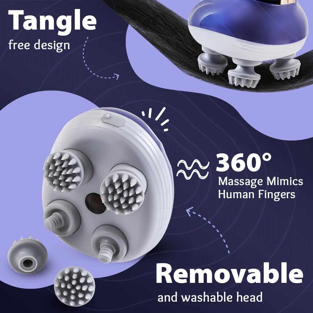 Scalpify™ Electric Head Massager – Stress Relief & Hair Boost in Seconds!