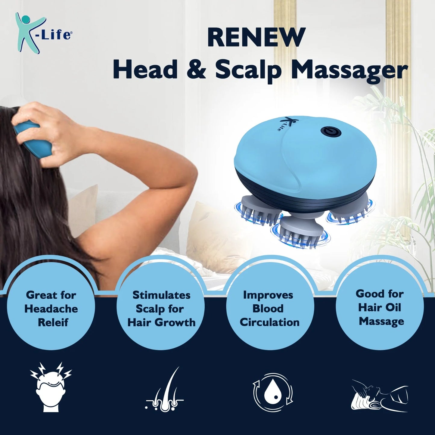 Scalpify™ Electric Head Massager – Stress Relief & Hair Boost in Seconds!